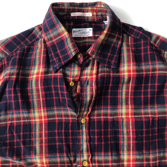 GANT flannel buttondown - Picture 2 of 5
